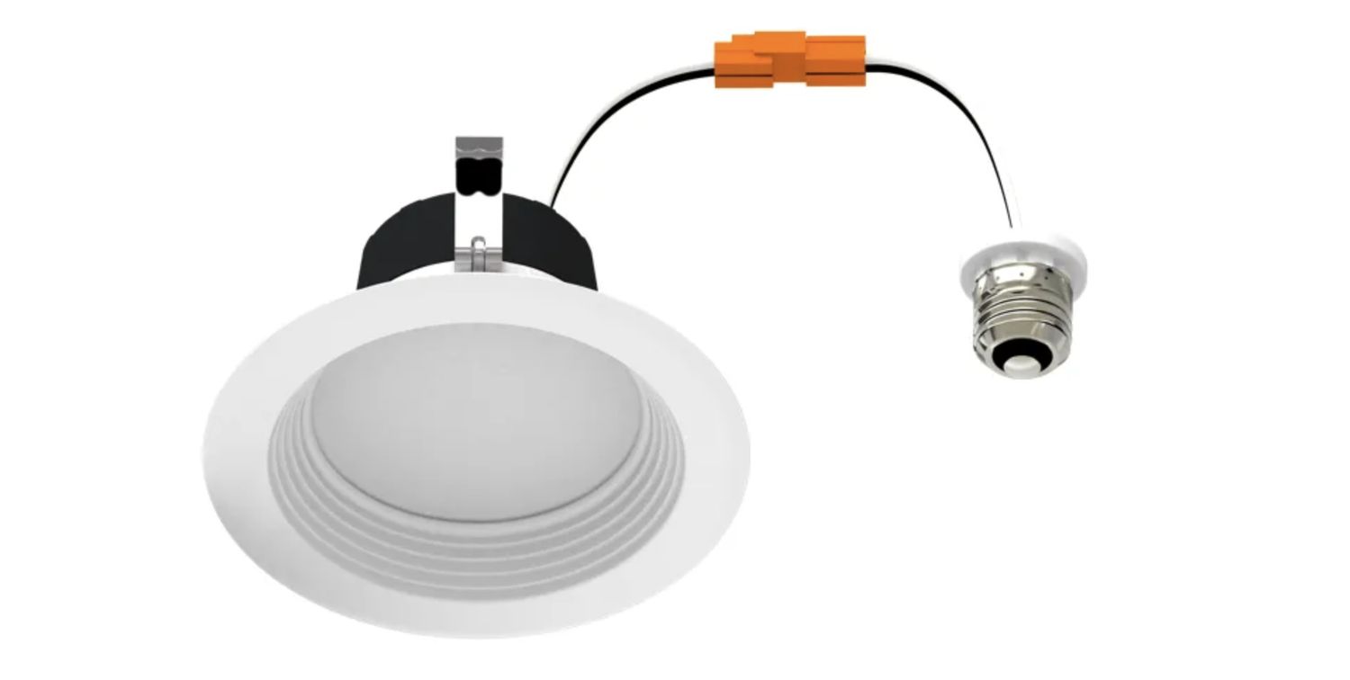 ProLED Select Retrofit Downlight 4in 8W Color Selectable 700 lumen Dimmable Baffle Trim
