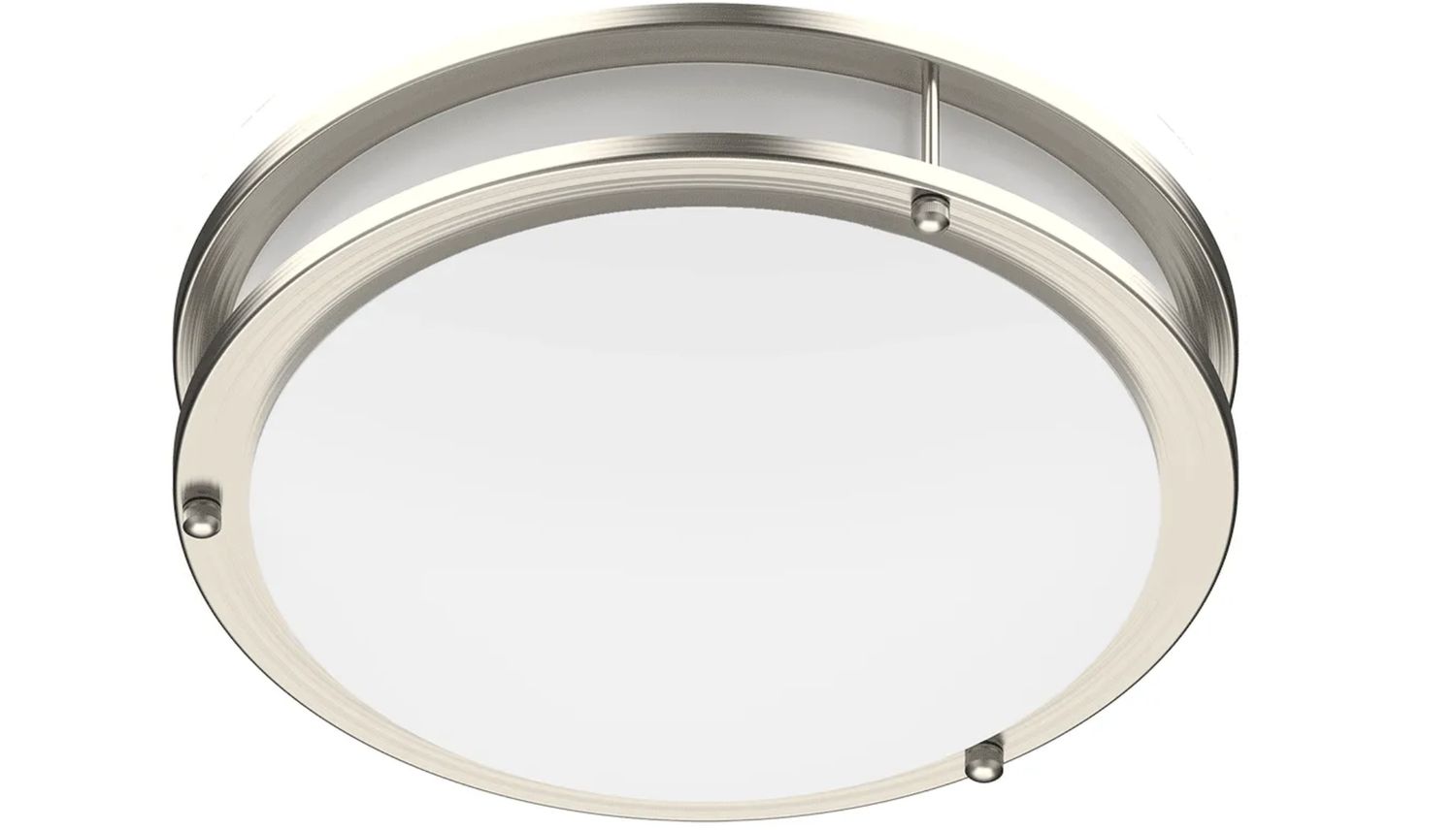 ProLED Select Flush Mount Ceiling Fixture Double Ring 16&quot; 24W Color Selectable 120V Dimmable