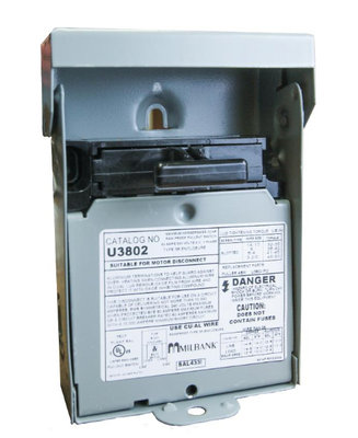 DISCONNECTS 240 VOLT TYPE 3R