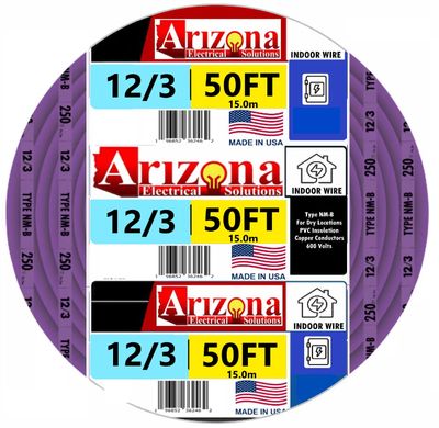 12/3 (50 FT) NM-B CABLE