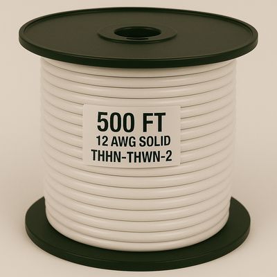 #12 THHN CU SOLID 500&#39; ROLL