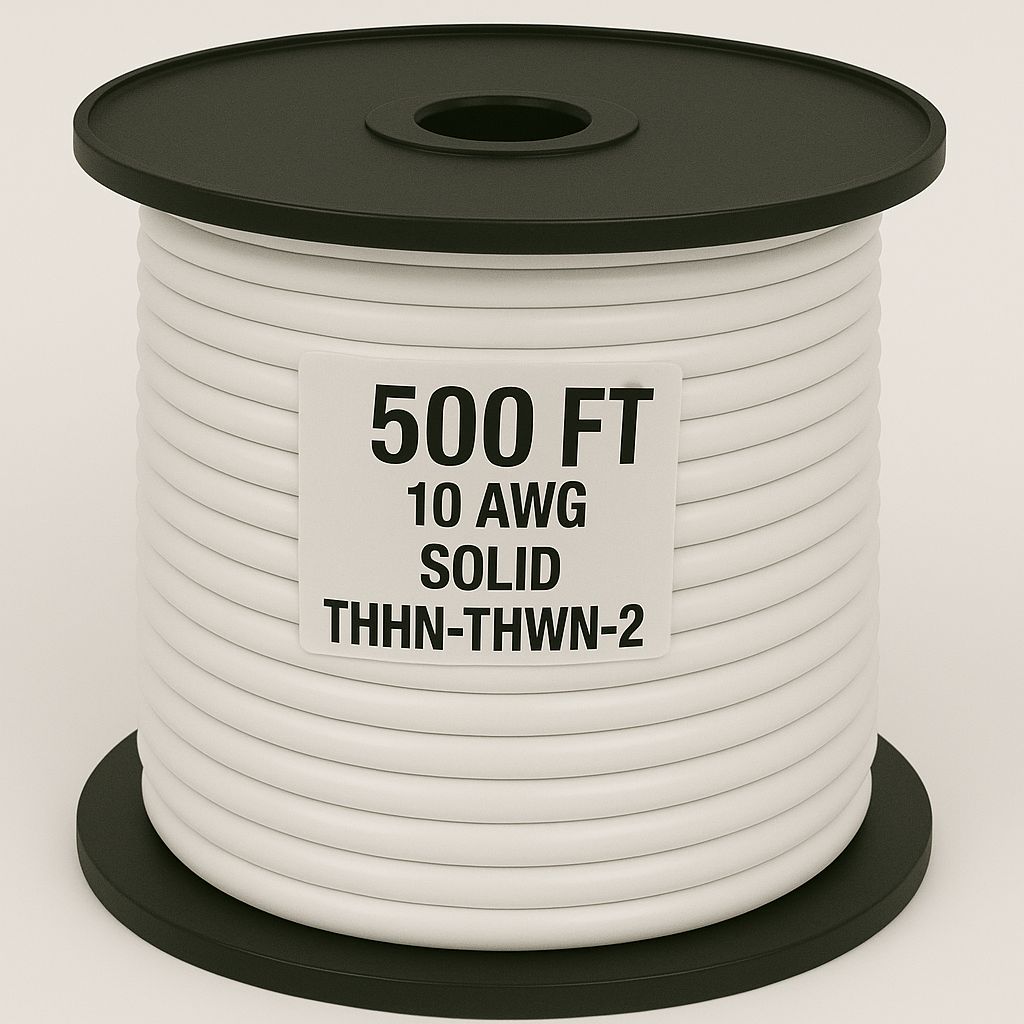 10  AWG-THHN-THWN-2-SOL-WHITE-500FT