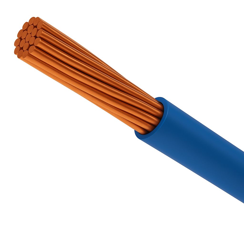 4  AWG-THHN-THWN-2-STR-BLUE-PER-FOOT