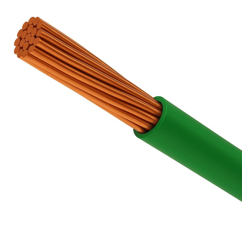 4  AWG-THHN-THWN-2-STR-GREEN-PER-FOOT