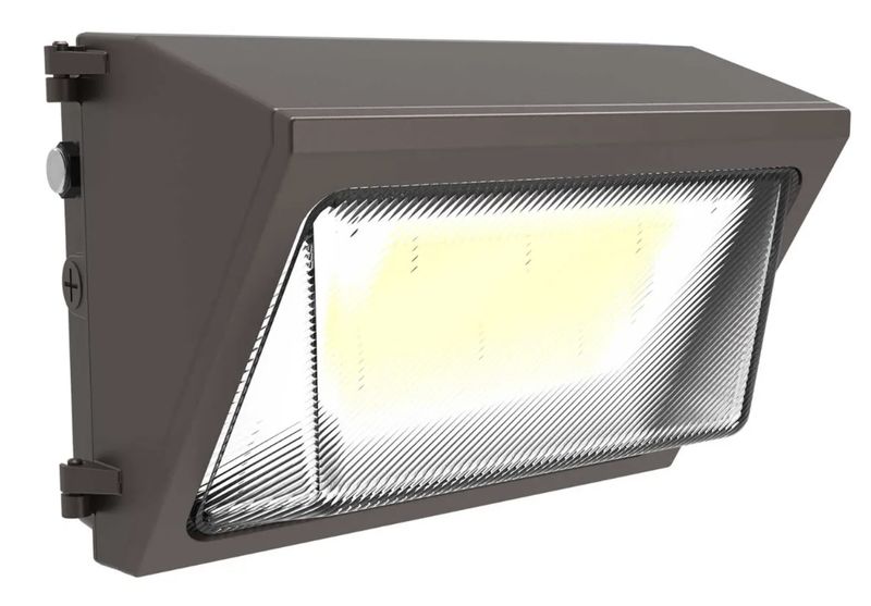 Proled Select Wallpack Field Selectable Wattage (70W 80W 90W 100W) and Color (3000K 4000K 5000K), 120-347V Bronze with Photocell