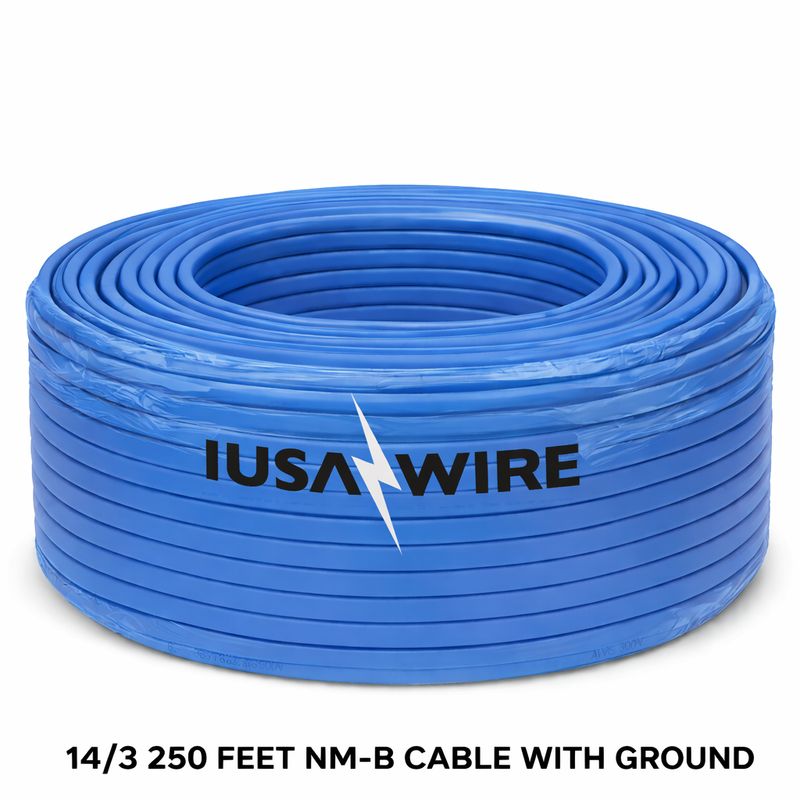 14/3  250 FEET NM-B CABLE WITH GROUND
