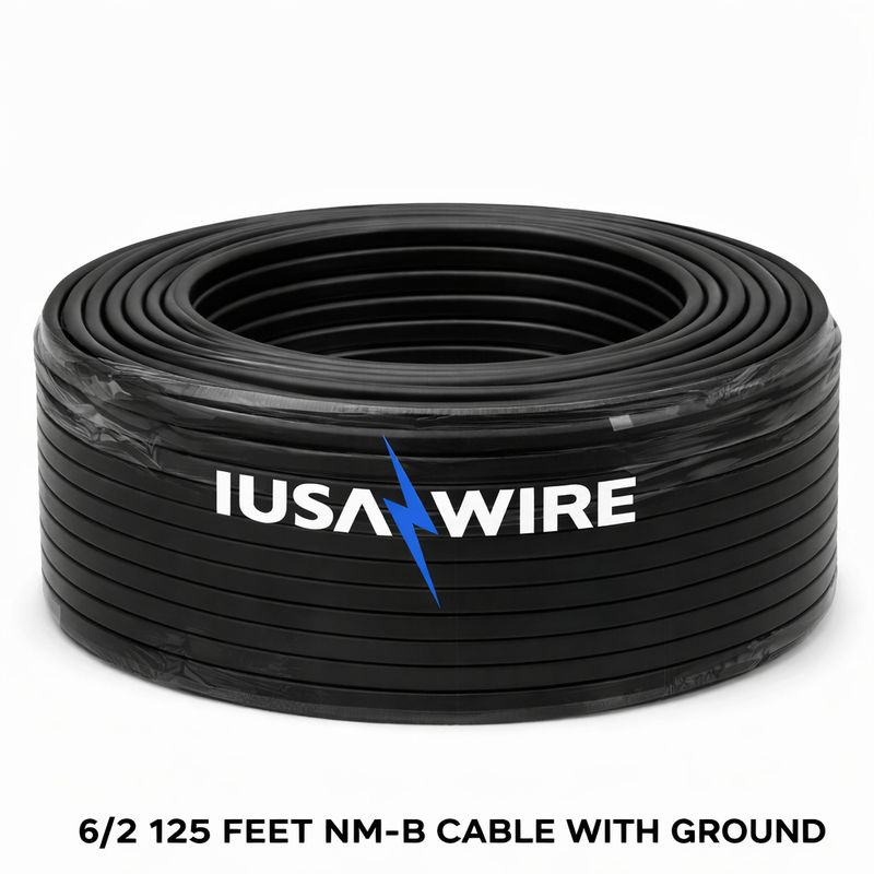 6/2  125 FEET NM-B CABLE WITH GROUND