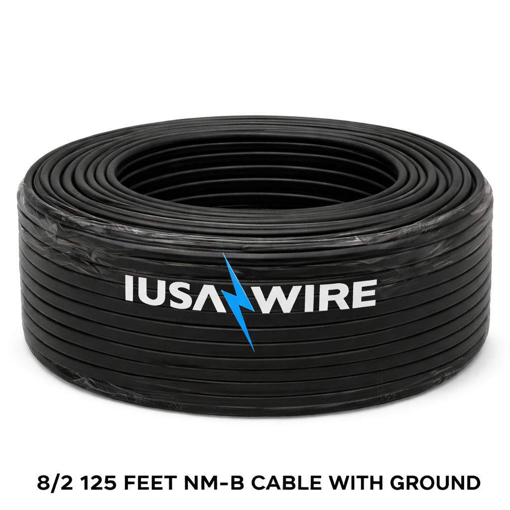 8/2  125 FEET NM-B CABLE WITH GROUND