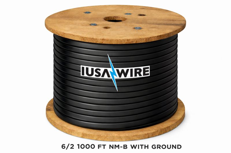 6/2  1000 FEET NM-B CABLE WITH GROUND