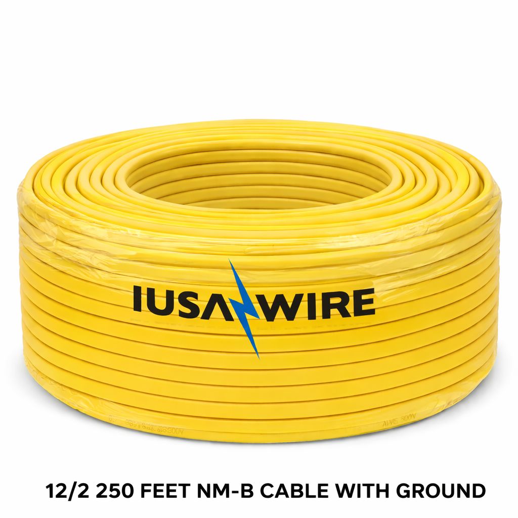 12/2  250 FEET NM-B CABLE WITH GROUND