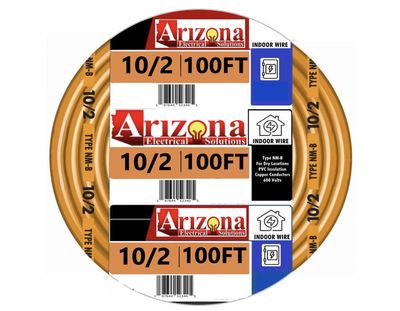 10/2 100 FT NM-B CABLE WITH GROUND