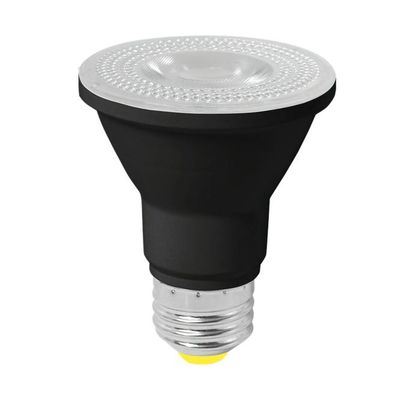 Halco 80213 LED PAR20 Flood 6.5W 3000K 40Deg Dimmable 90+ CRI 550 Lumen Black Housing