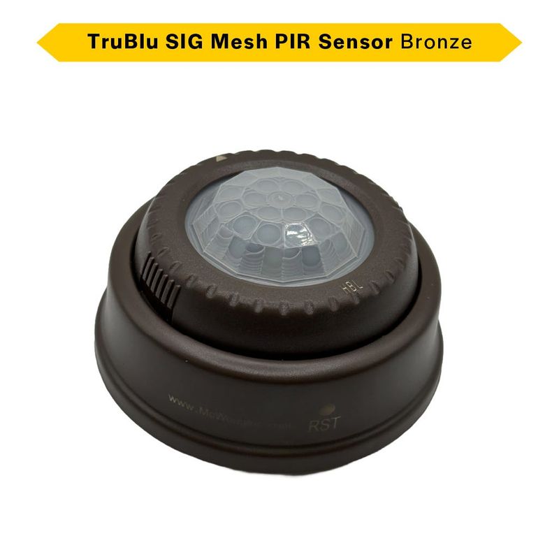 Halco 25412 TruBlu SIG Mesh PIR Sensor Controller Highbay/Lowbay 0-10V Dimming 12-24VDC Z-10 with Photocell Bronze