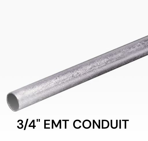 EMT Steel Conduit 3/4" - 10ft Stick