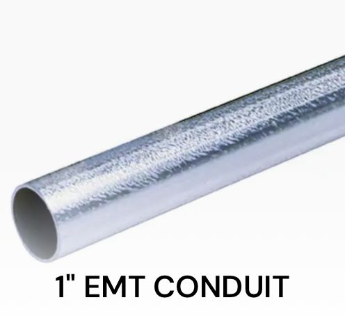 EMT Steel Conduit 1" - 10ft Stick