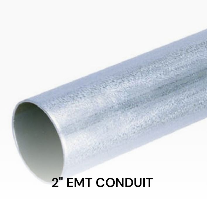 EMT Steel Conduit 2" - 10ft Stick