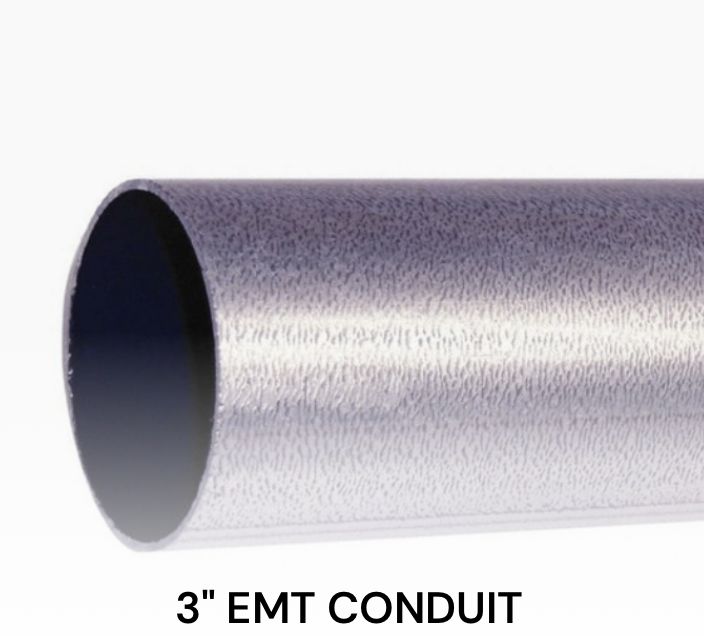 EMT Steel Conduit 3" - 10ft Stick