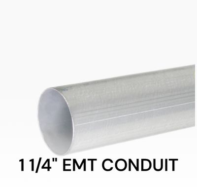 EMT Steel Conduit 1-1/4" - 10ft Stick