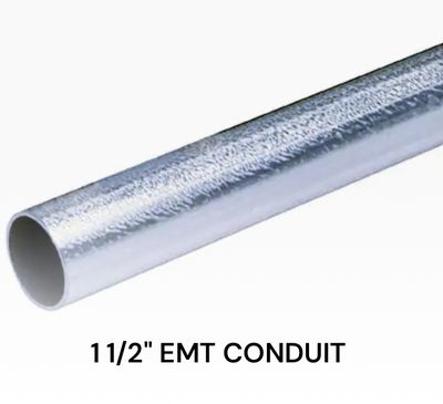 EMT Steel Conduit 1-1/2" - 10ft Stick
