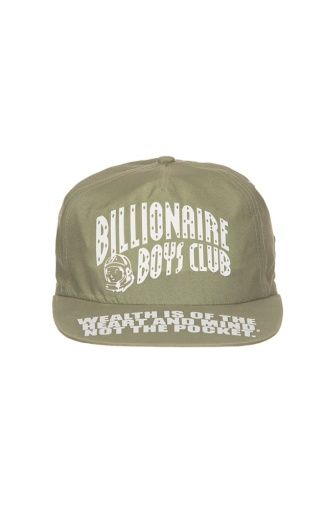 bb club snapback hat oil green O/S