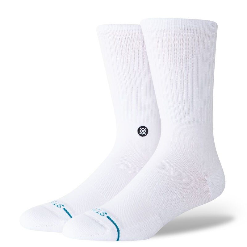 STANCE ICON WHT/BLK L