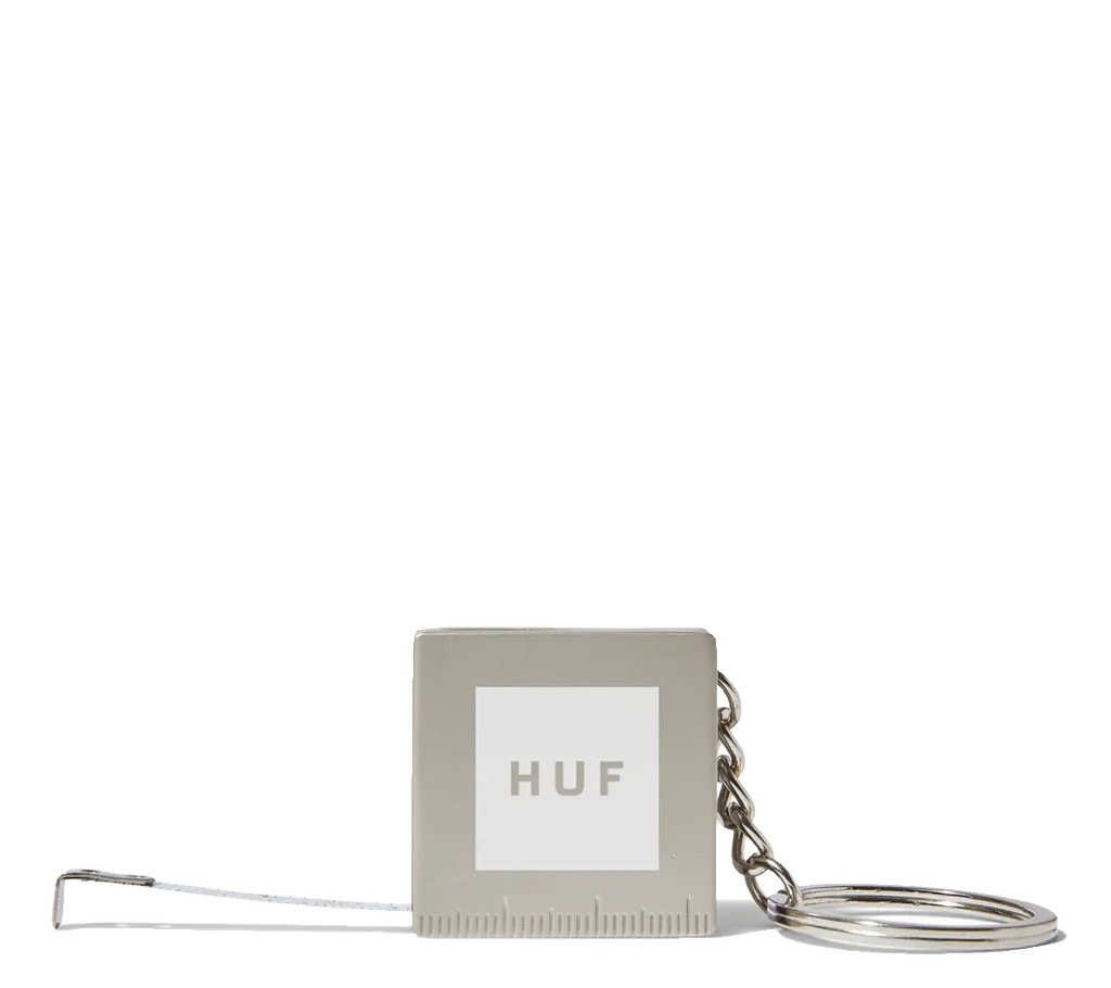 HUF TAPE MEASURE KEYCHAIN SILVER O/S