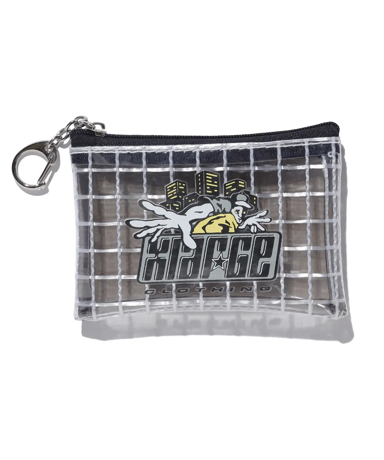XLARGE GRAFFITI COIN PURSE GREY