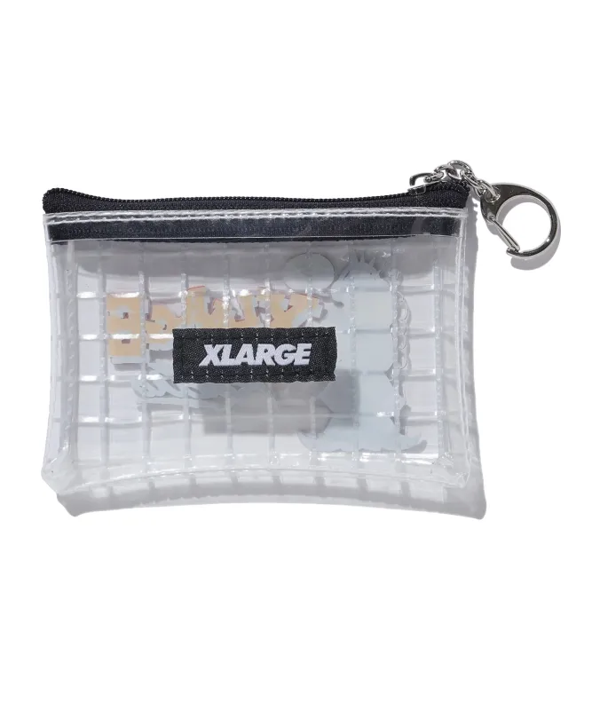 XLARGE GRAFFITI COIN PURSE GREY