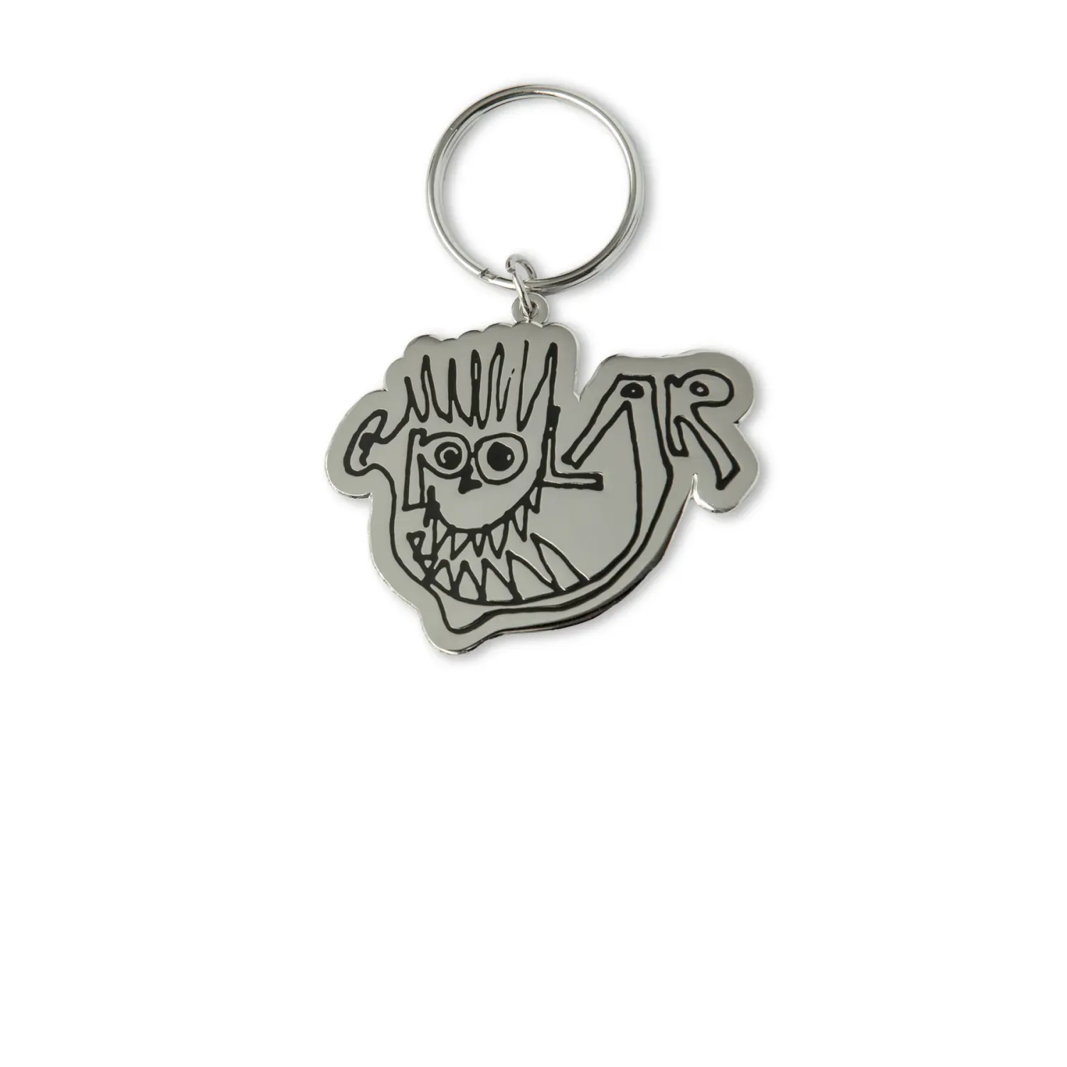 POLAR BRACES KEY CHAIN SILVER/BLACK O/S