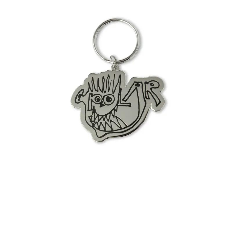 POLAR BRACES KEY CHAIN SILVER/BLACK O/S
