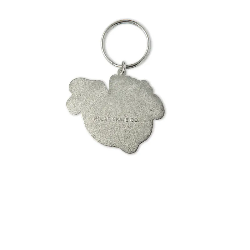 POLAR BRACES KEY CHAIN SILVER/BLACK O/S