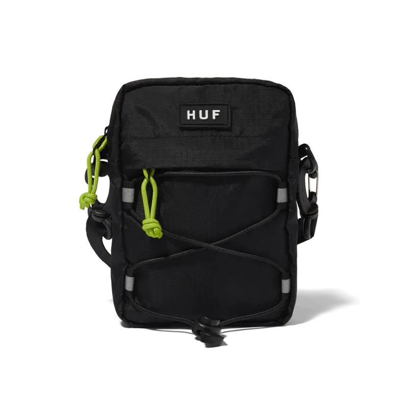 HUF BOWERY SIDE BAG BLACK