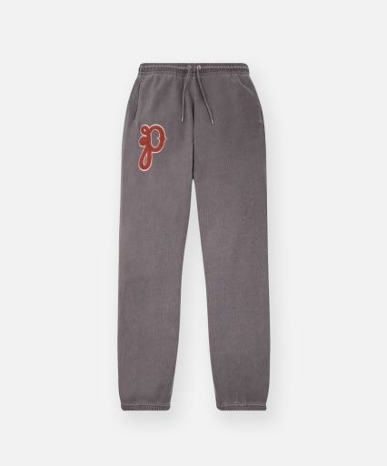 P&#39;s Script Jogger, Color: Washed Fog (Light Brown), Size: S