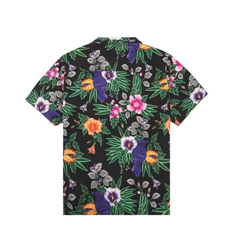 HUNDREDS Raven SS Woven BLK M