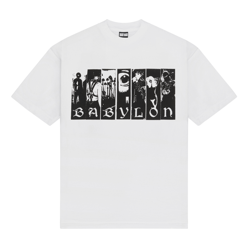 BABYLON DEBAUCHERY T-SHIRT WHITE XL