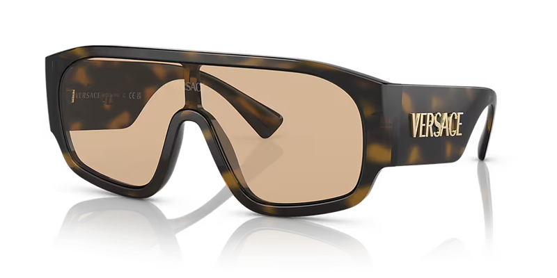 VERSACE 0VE4439 HAVANA W/LIGHT BROWN