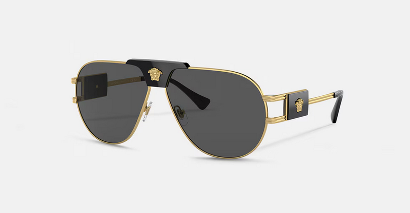 VERSACE 0VE2252 GOLD W/DARK GREY