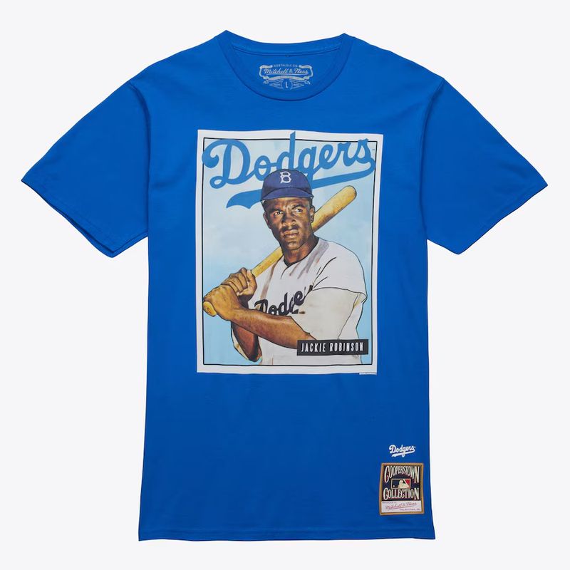MLB Collectors Connection Tee Dodgers Jackie Robinson