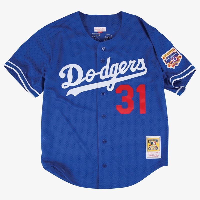 MLB BP Jersey Dodgers 1997 Mike Piazza