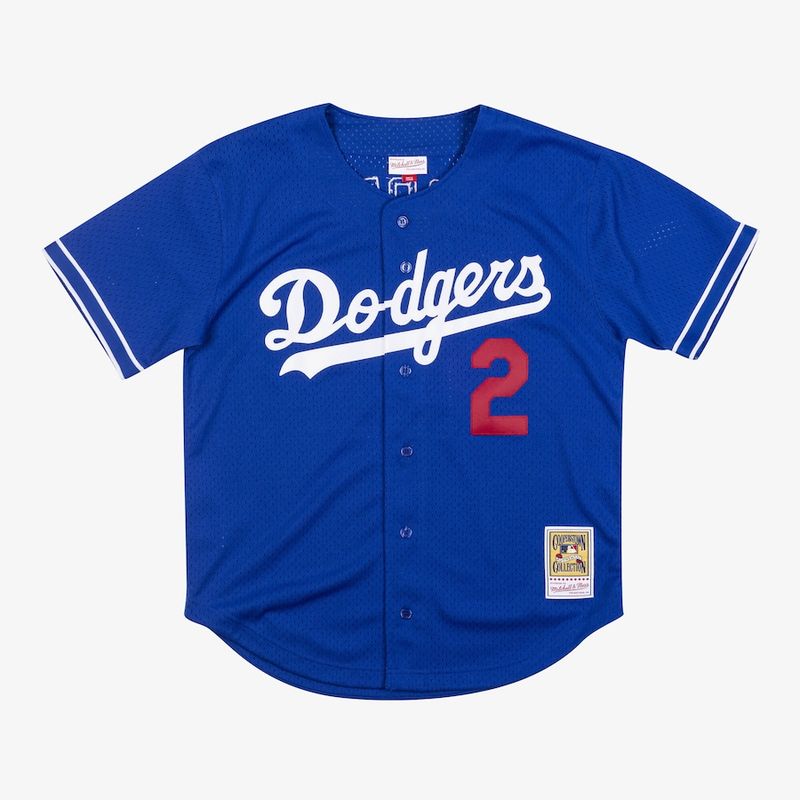 MLB Batting Practice Jersey Dodgers 1995 Tommy Lasorda