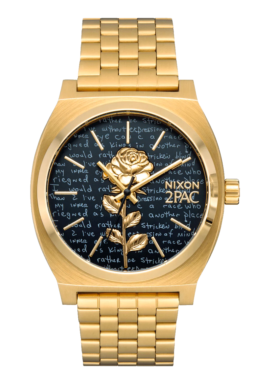 NIXON TUPAC TIME TELLER GOLD/BLACK