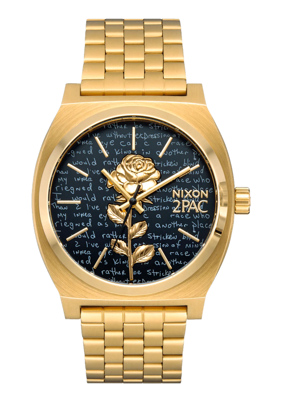 NIXON TUPAC TIME TELLER GOLD/BLACK