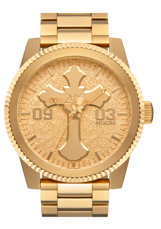 NIXON TUPAC CORPORAL GOLD/GOLD