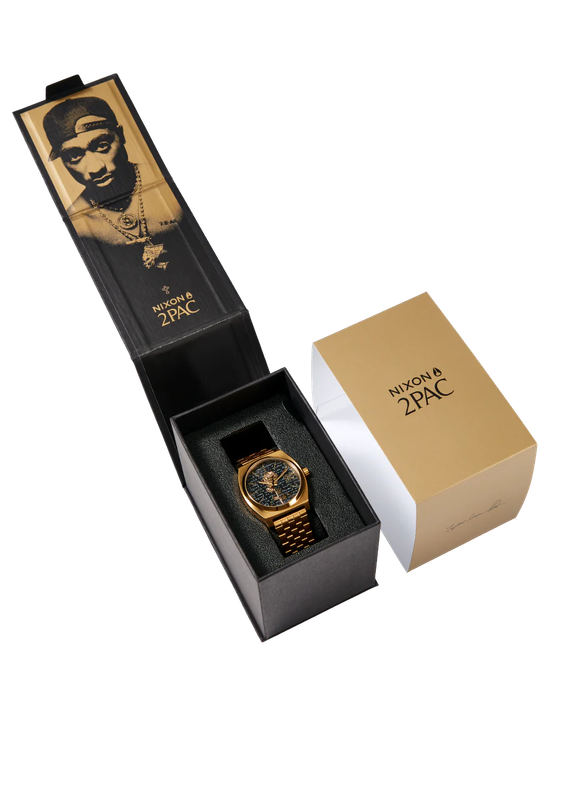 NIXON TUPAC TIME TELLER GOLD/BLACK