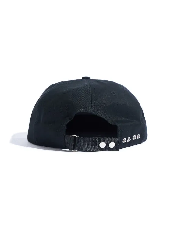 DIET STARTS MONDAY Disk Hat Black/Blue O/S