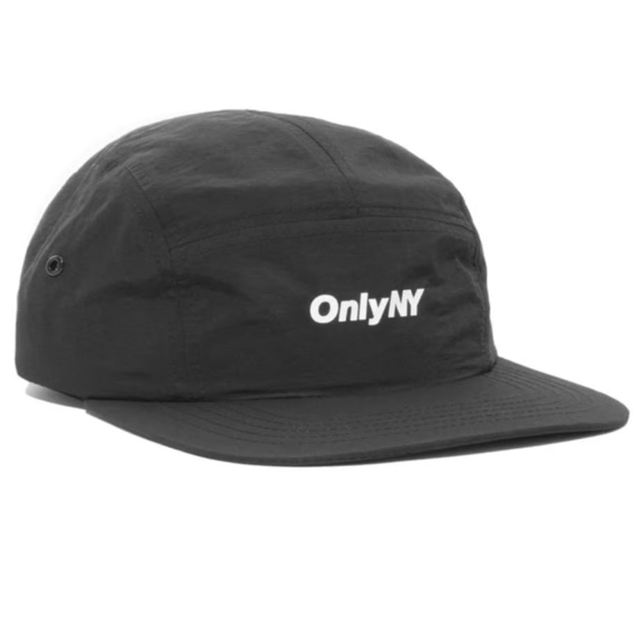 ONLYNY CONTRAST WEBBING 5-PANE HAT BLACK O/S