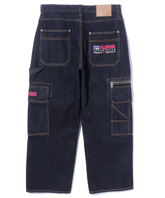 XLARGE XLARGE INC DENIM CARGO PANTS  BLACK 30