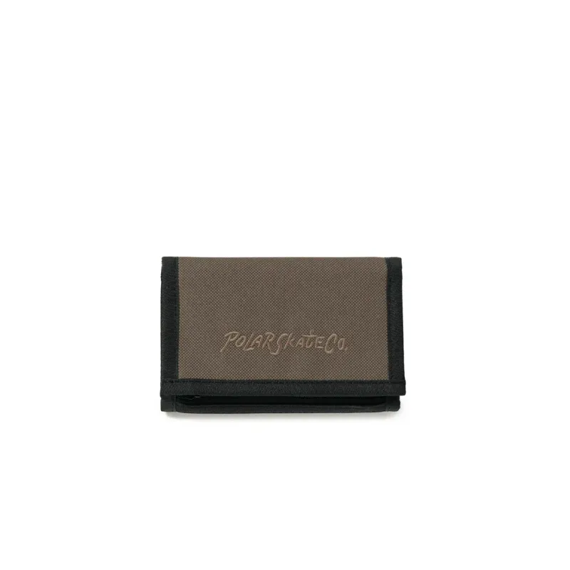POLAR KEY WALLET SURF LOGO GREY BROWN O/S