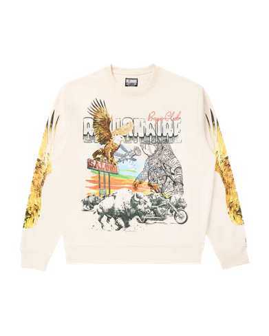 Bb Desert Eagle Sweatshirt, Color: Whisper White, Size: S
