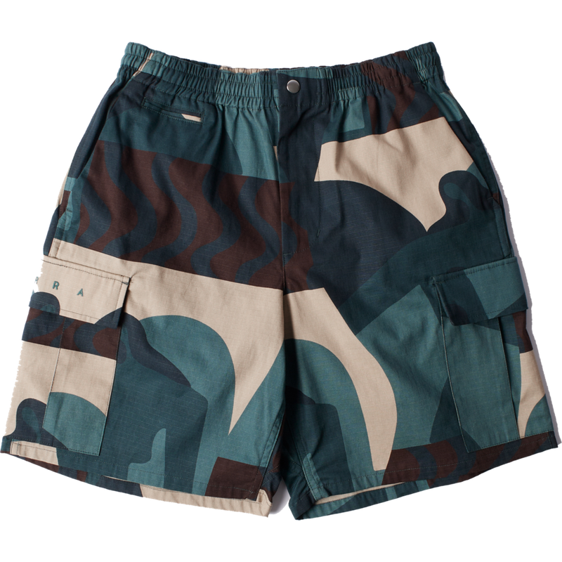 Distorted Camo Shorts